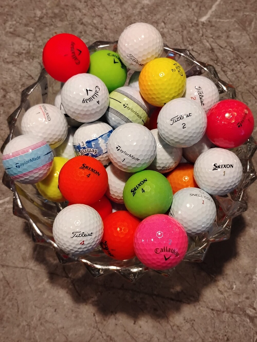 Assorted Golf Balls - 40 - Free Shipping